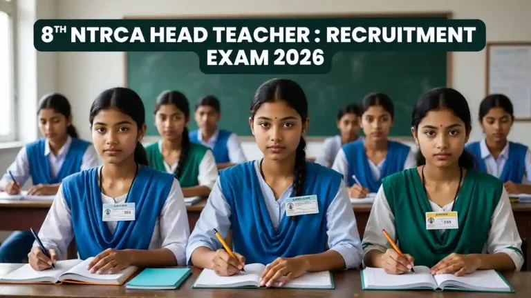 ৮ম এনটিআরসিএ নিয়োগ পরীক্ষা ২০২৬: হেড টিচার পরীক্ষার তারিখ কবে?